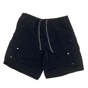 Columbia men’s black nylon swim trunks